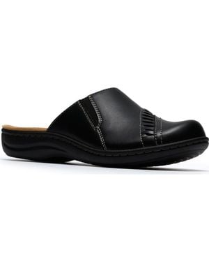 Clarks Laurieann Lux Slip-on Mules - Black