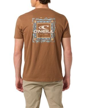 O'neill Sportswear Patterns T-shirt - Brown
