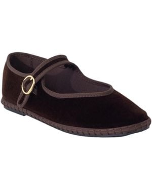 Therapy Australia Alegria Round Toe Mary Jane Ballet Flats - Multicolor