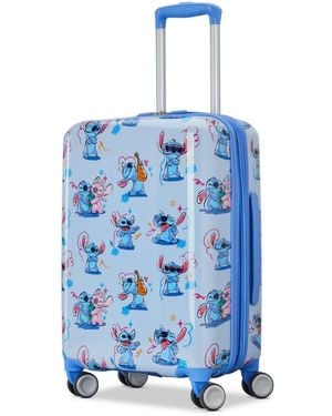 American Tourister Stitch Hardside Carry-on Spinner - Blue