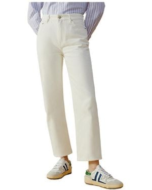 Hey Joanie Manhattan High Rise Straight Ankle Jeans - Black