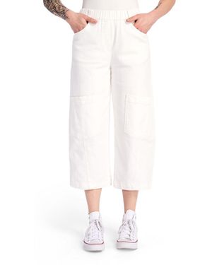 Alembika Twill Palma Capri Pants - White