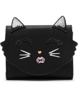Betsey Johnson Scaredy Cat Wallet - Black