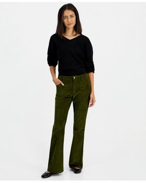 And Now This Corduroy Flare Pants - Multicolor