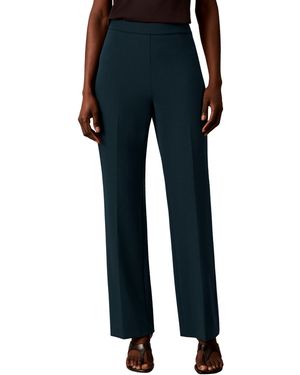 Calvin Klein High-waisted Pull-on Bootcut Pants - Black