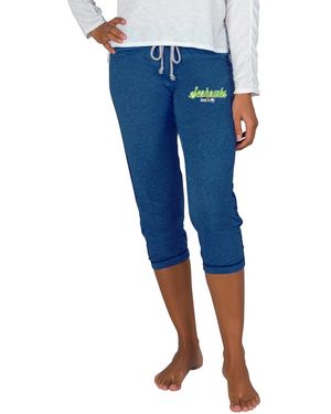 Concepts Sport Seattle Seahawks Quest Knit Capri Pants - Blue