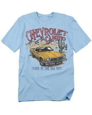 Corvette Chevrolet El Camino Desert T-shirt - Blue
