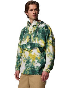Columbia Acker Rock Regular Fit Windbreaker Jacket - Green