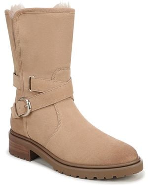 Sam Edelman Sophi Zipper Booties - Brown