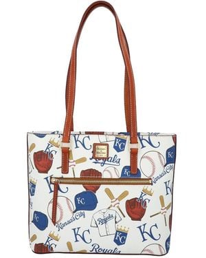 Dooney & Bourke Kansas City Royals Game Day Shopper Purse - White