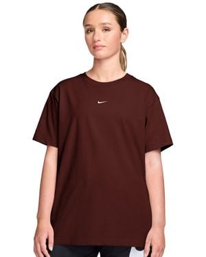 Nike Sportswear Crewneck T-shirt - Brown