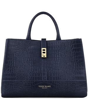 Teddy Blake Lola Croco 15" - Blue