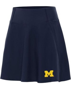 Antigua Michigan Wolverines Chip Skort - Blue