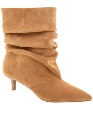 BCBGMAXAZRIA Dalles Scrunch Bootie - Brown