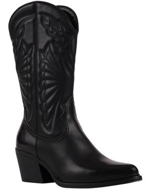 Gc Shoes Savannah Western Mid-calf Boots - Black