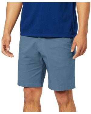 Dockers Ultimate Supreme Flex Stretch Solid 9.5" Shorts - Blue