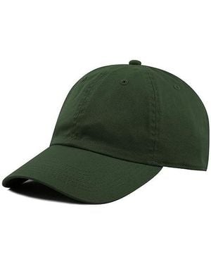 Multijoy Baseball Dad Hat Men Blank Washed Low Profile Cotton And Denim Upf 50+ Running Golf Cap Hat - Black