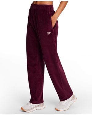 Reebok New Heritage Velour Pants - Red