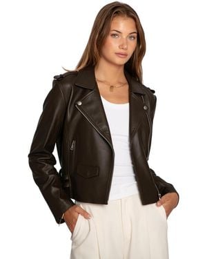 Belle & Bloom Just Friends Leather Jacket - Black