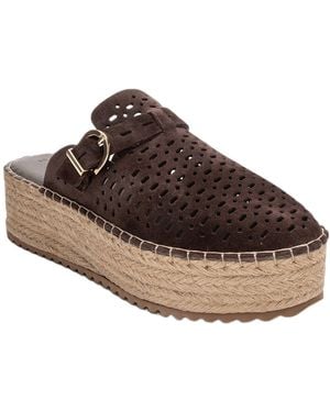 Forever & Always Shoes Louis Leather Platform Sandal - Brown
