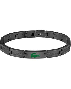 Lacoste Stencil Ip Stainless Steel - Black