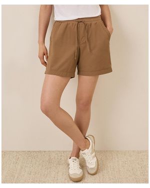Pact Organic Cotton Monterey Poplin Short - Natural