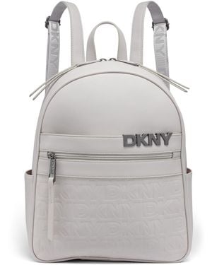 DKNY Clean Cut 14" Clean Cut Backpack - Gray