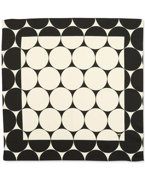 Kate Spade Seasonless Dot Bandana Scarf - Black