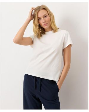 Pact Organic Cotton Essential Crewneck Tee - White