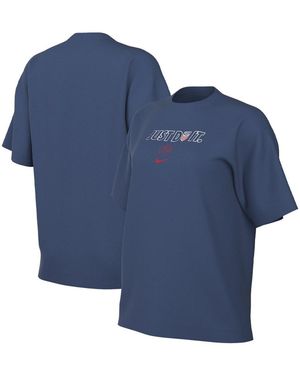 Nike Uswnt Just Do It T-shirt - Blue
