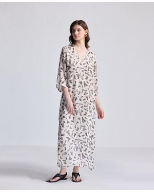 REISTOR Maxi Dress - White