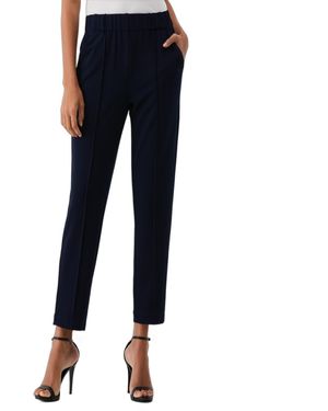 Rafaella Petite Easy Pull On Pants - Blue