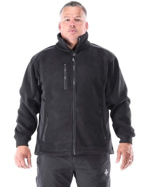 Refrigiwear Big & Tall Insulated Fleece Jacket - Black