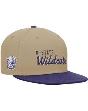 Nike Beige/purple Kansas State Wildcats Pro Dri-fit Snapback Hat - Multicolor