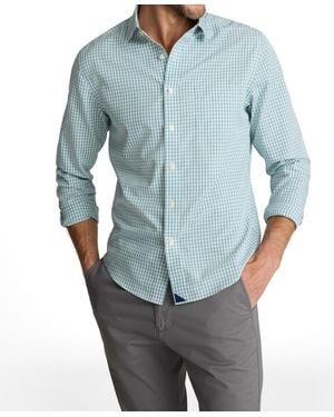 UNTUCKit Regular Fit Wrinkle-free Lawrence Button Up Shirt - Blue