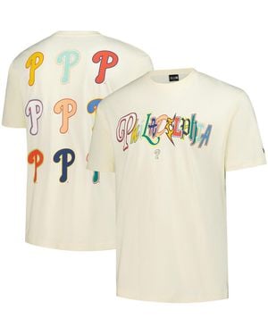 KTZ Philadelphia Phillies Ransom Note Oversized T-shirt - White