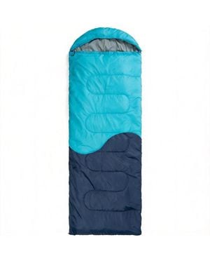 Gnuadz Sleeping Bag 3 Seasons S Camping Hiking Lightweight Portable Backpacking Spring Summer Fall Winter - Blue