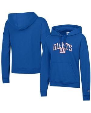 Champion New York Giants Powerblend Hoodie - Blue