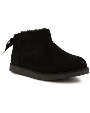 Juicy Couture Kelsey Round Toe Cold Weather Booties - Black