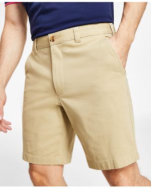 Club Room Regular-fit 9" 4-way Stretch Shorts - Blue