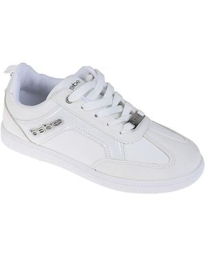 Bebe Fashionable And Sparkly Sneaker - White