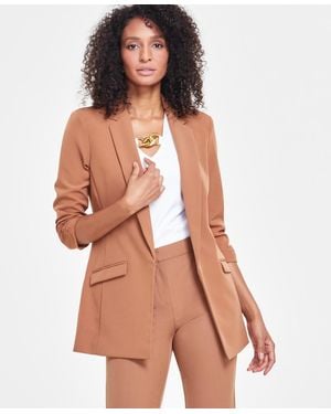 INC International Concepts 3/4-sleeve Blazer - Natural