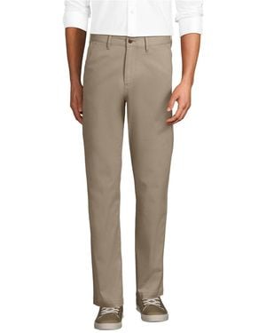 Lands' End Knockabout Athletic Fit Chino Pant - Gray