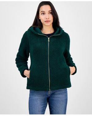 Nautica Zippered Fleece Jacket - Green