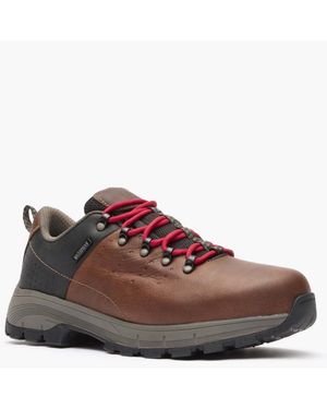 Georgia Boot Eagle Trail Waterproof Oxford - Brown