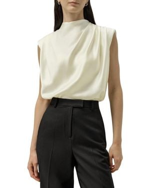 LILYSILK X Lydia Tomlinson Grace Top - White