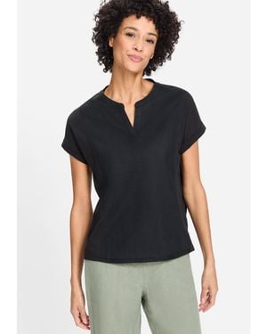 売れ筋商品|||オルセン カットソー トップス レディース Women's Effortless Jersey Tunic Shirt Black Olsen Effortless Jersey Tunic Shirt in Black | Lyst