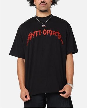 The Anti Order Mosh Non Seam T-shirt - Black/red