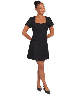 Petal & Pup Sutton Mini Dress - Black