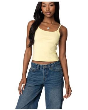 Edikted Deanna Tank Top - Blue